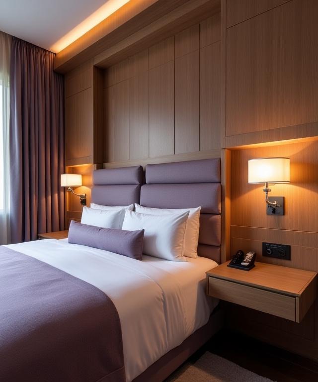 Luxury hotel guest room furniture set